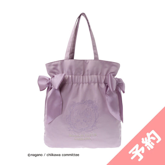 【预订】吉伊卡哇 Maison de FLEUR 刺绣双蝴蝶结托特包（飞鼠）【2025年3月中旬起依次发货（若延期发货也不可取消）】【不可与普通商品同时购买、不可指定配送日期】【不参与促销活动】