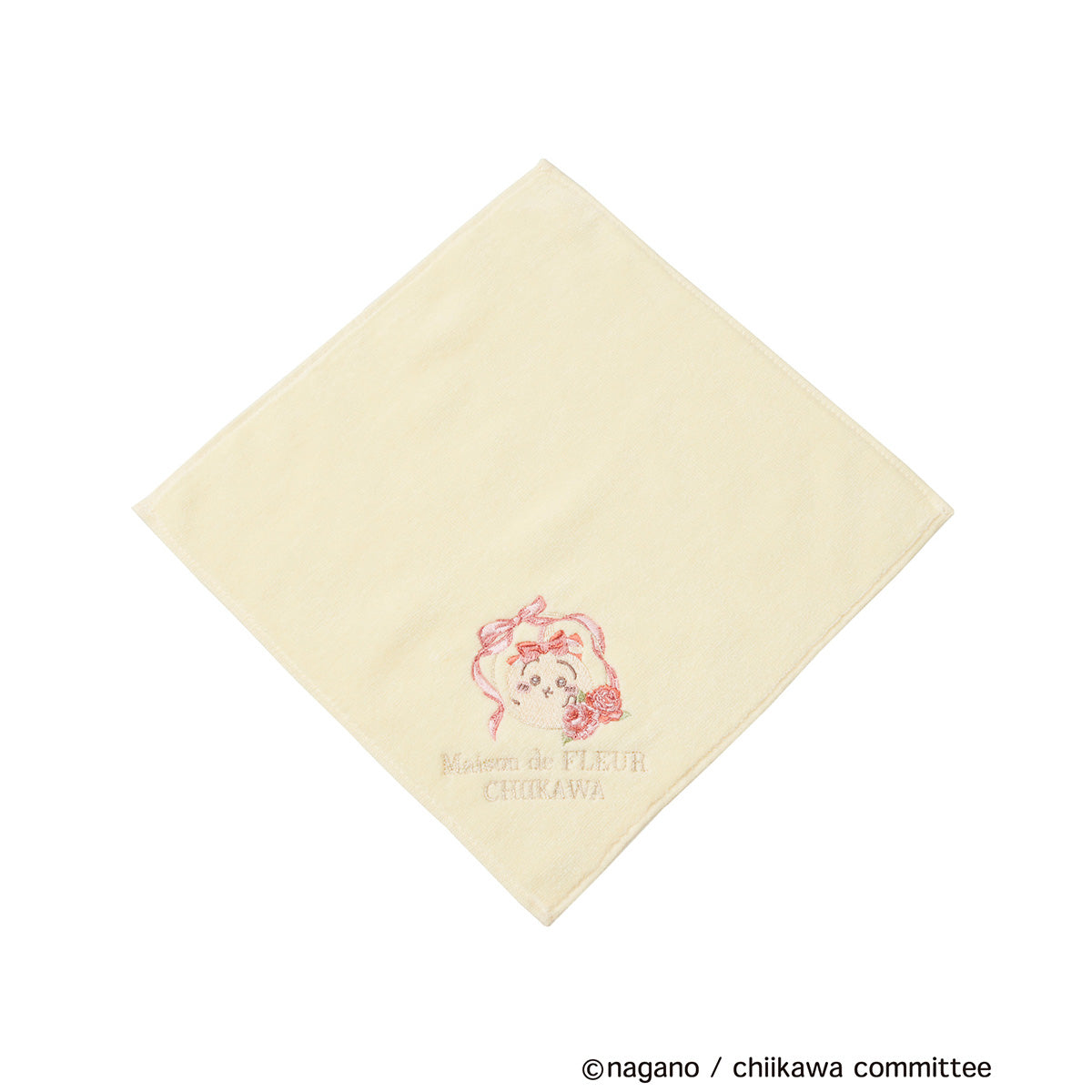 【预订】吉伊卡哇 Maison de FLEUR 刺绣毛巾手帕（乌萨奇）【2025年3月中旬起依次发货（若延期发货也不可取消）】【不可与普通商品同时购买、不可指定配送日期】【不参与促销活动】