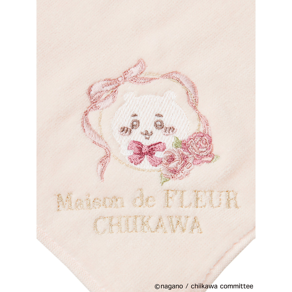 【預訂】吉伊卡哇 Maison de FLEUR 刺繡毛巾手帕（吉伊卡哇）【2025年3月中旬起順次發送（若延遲發貨不可取消）】【不可與其他商品同時購買及指定配送日期】【不參加促銷】