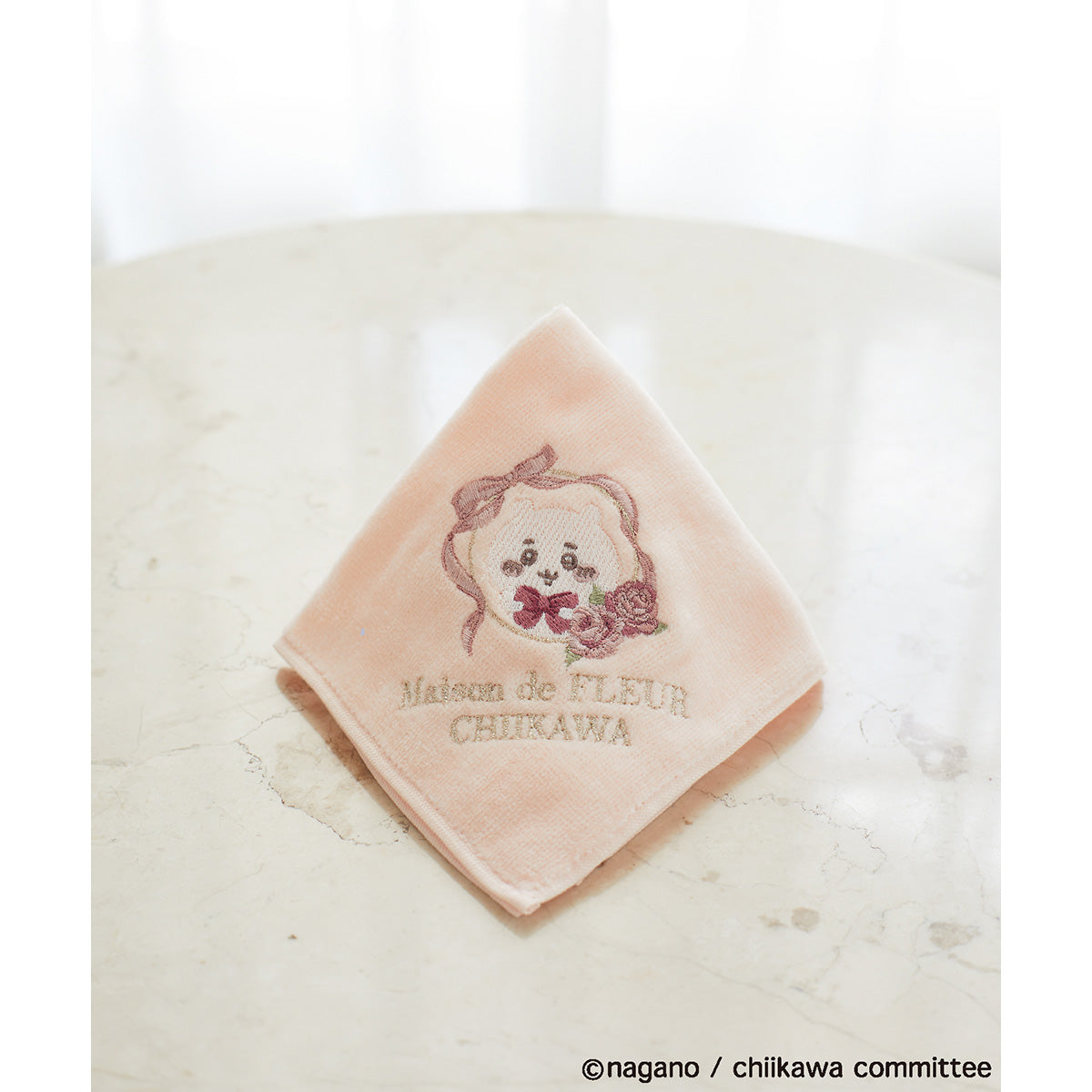 【預訂】吉伊卡哇 Maison de FLEUR 刺繡毛巾手帕（吉伊卡哇）【2025年3月中旬起順次發送（若延遲發貨不可取消）】【不可與其他商品同時購買及指定配送日期】【不參加促銷】