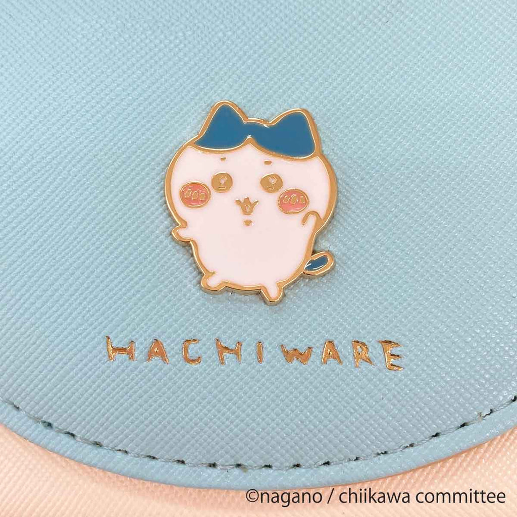 Chiikawa Badge Bullet Wallet (Hachiware)