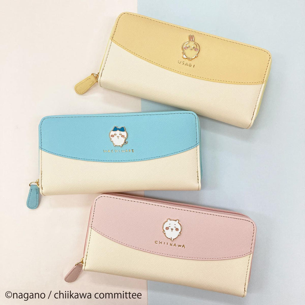 Chiikawa Badge Round Long Wallet (Chiikawa)