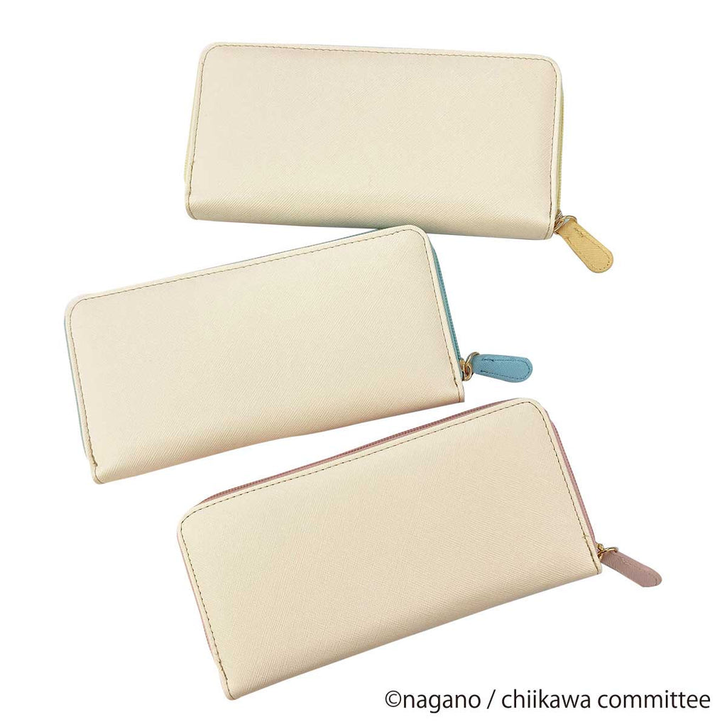 Chiikawa Badge Round Long Wallet (Chiikawa)