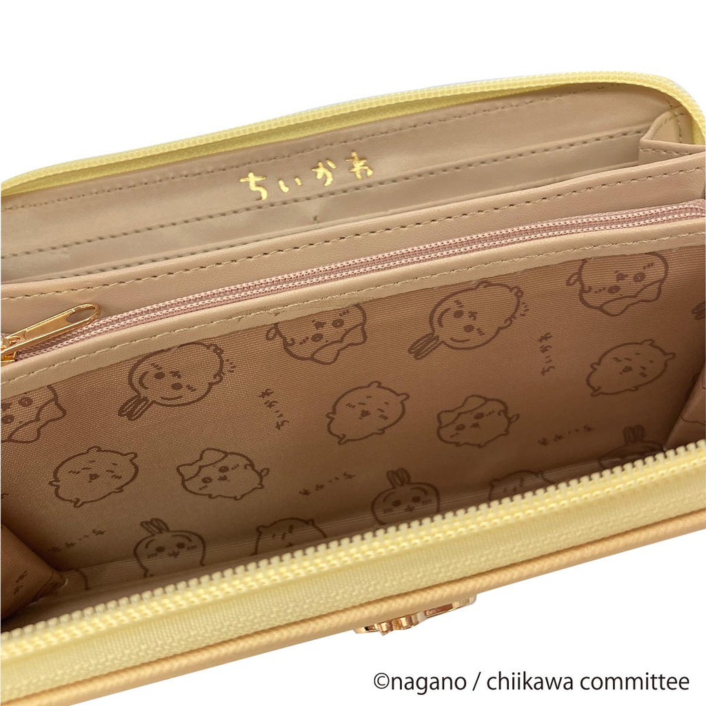 Chiikawa Badge Round Long Wallet (Chiikawa)