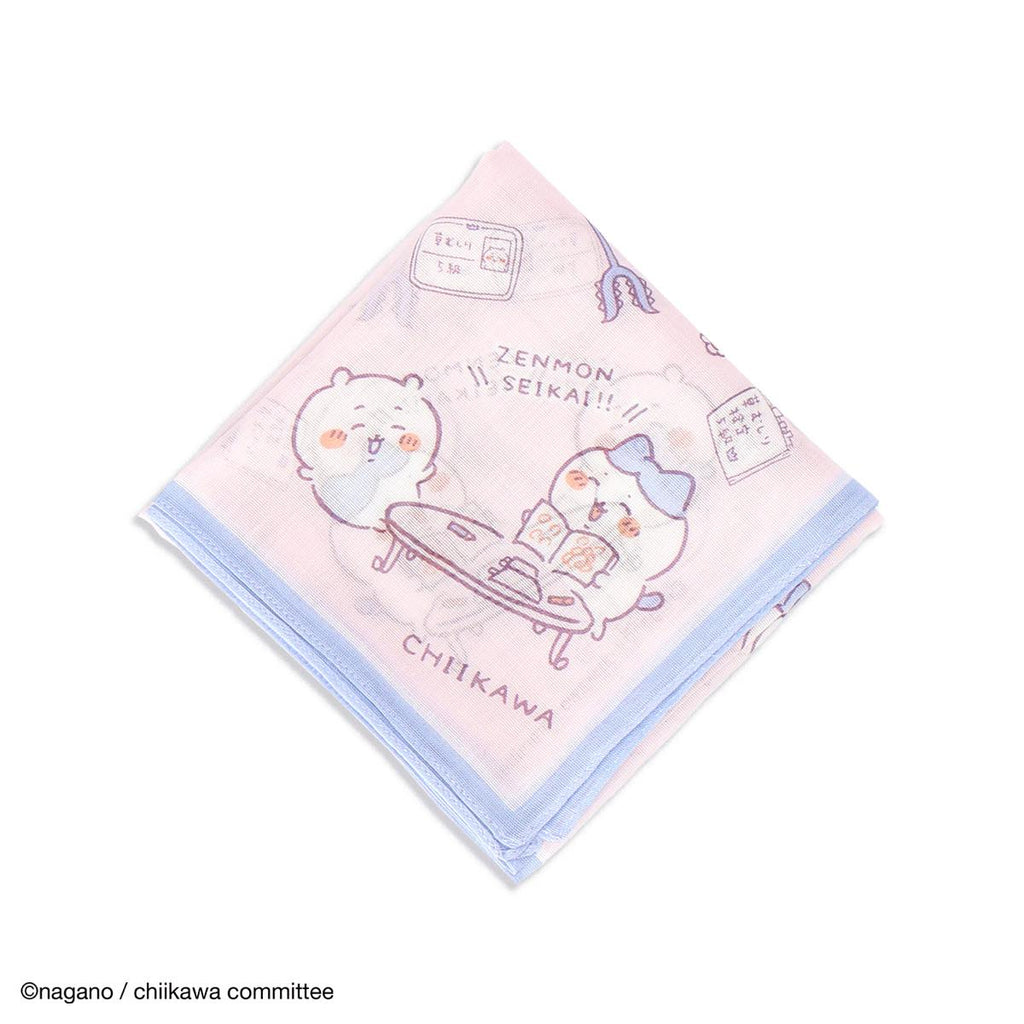 Chiikawa Handkerchief (Special Training Pink)