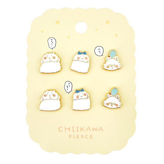 ちいかわ 6Pピアス（ゴールド）