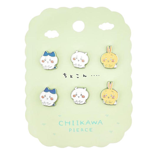 ちいかわ 6Pピアス（シルバー）