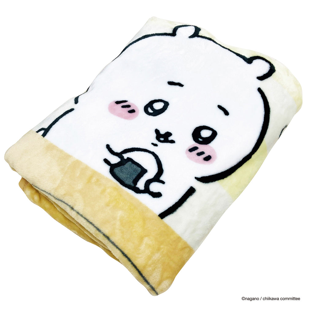 Chiikawa Junior Size Blanket (Onigiri and Bread)