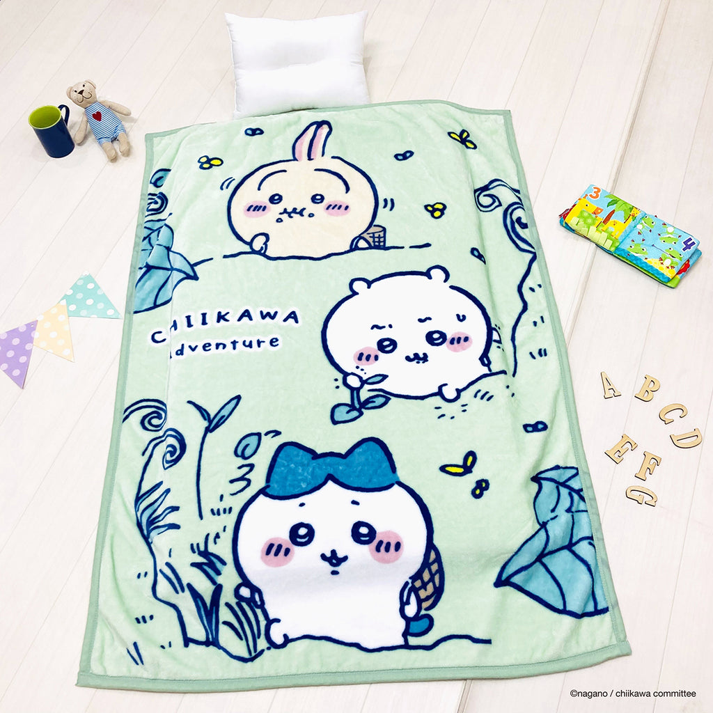 Chiikawa Junior Size Blanket (Adventure)