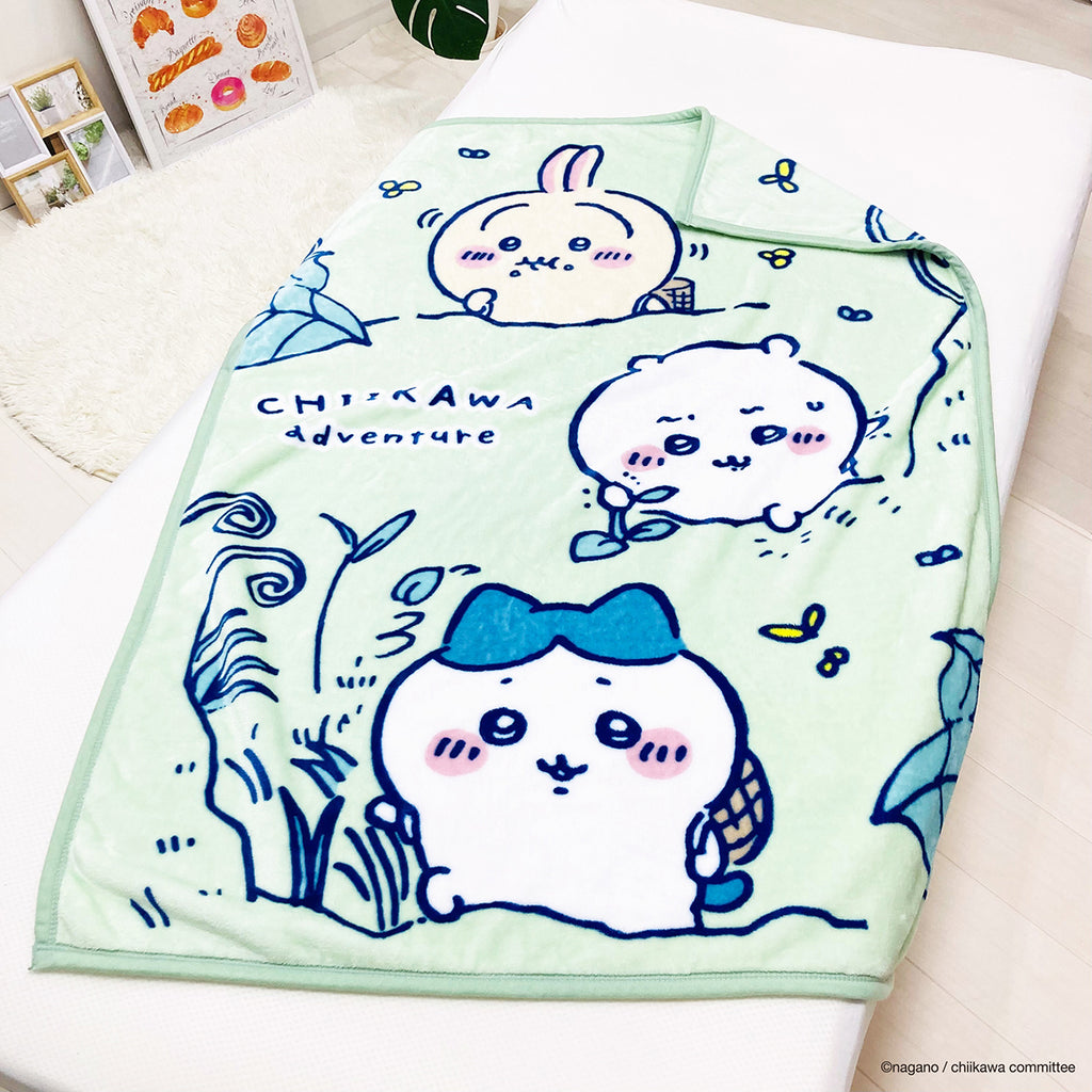 Chiikawa Junior Size Blanket (Adventure)