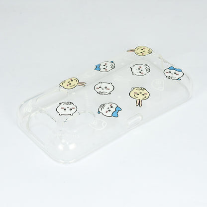 Chiikawa Docomo Kids Phone KY-41C Soft Case (All-Over Pattern)