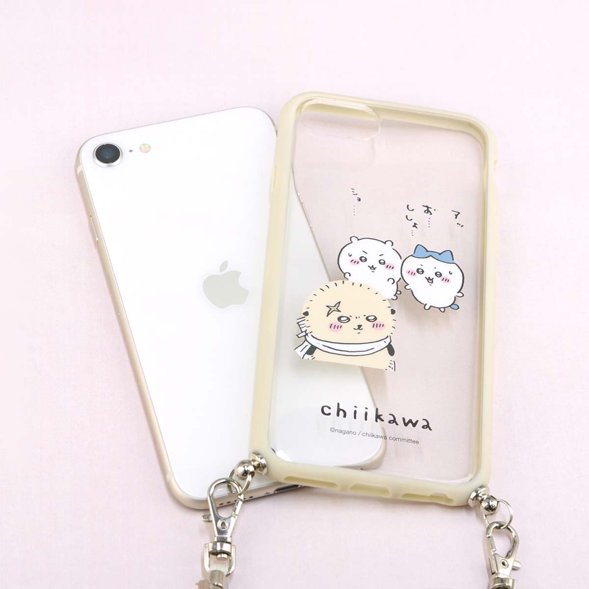 치이카와 IIIIfit Loop iPhone 호환 케이스 (랏코)