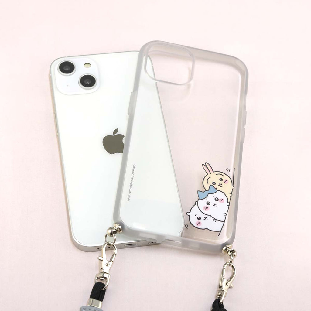 Chiikawa IIIFIT LOOP iPhone compatible case (Hyokkori)