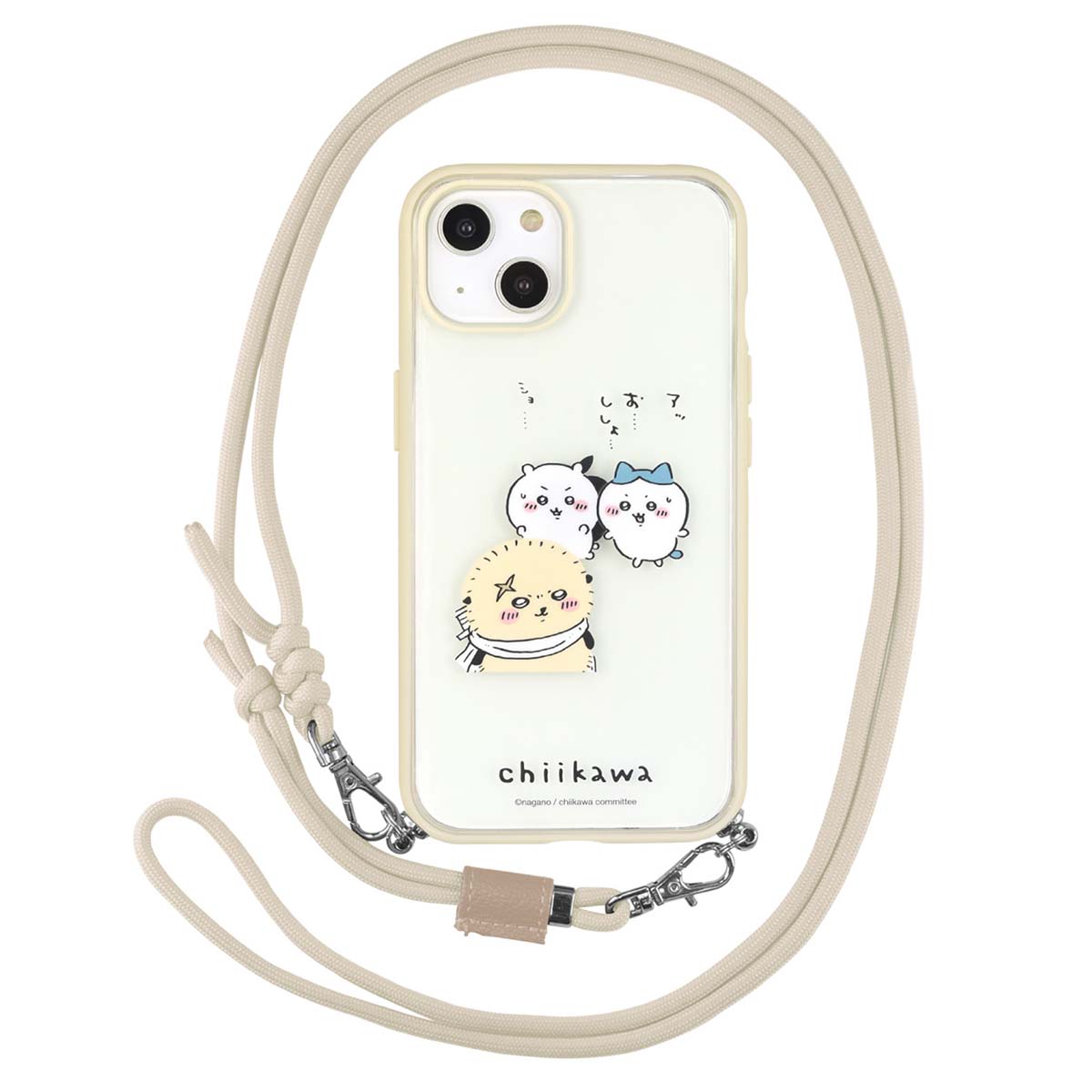 치이카와 IIIIfit Loop iPhone 호환 케이스 (랏코)