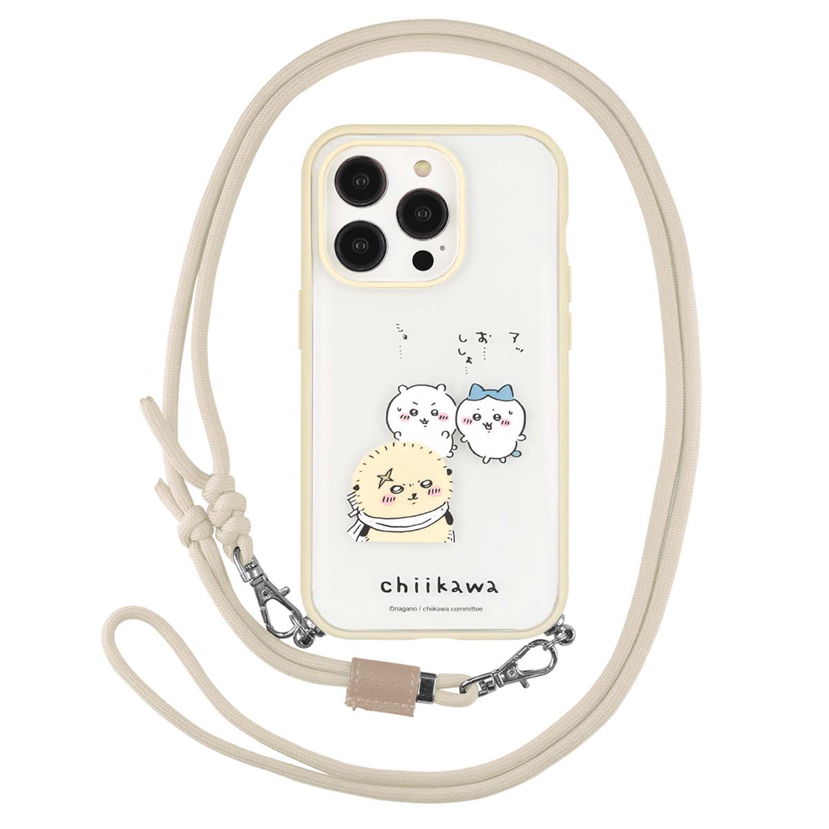 치이카와 IIIIfit Loop iPhone 호환 케이스 (랏코)