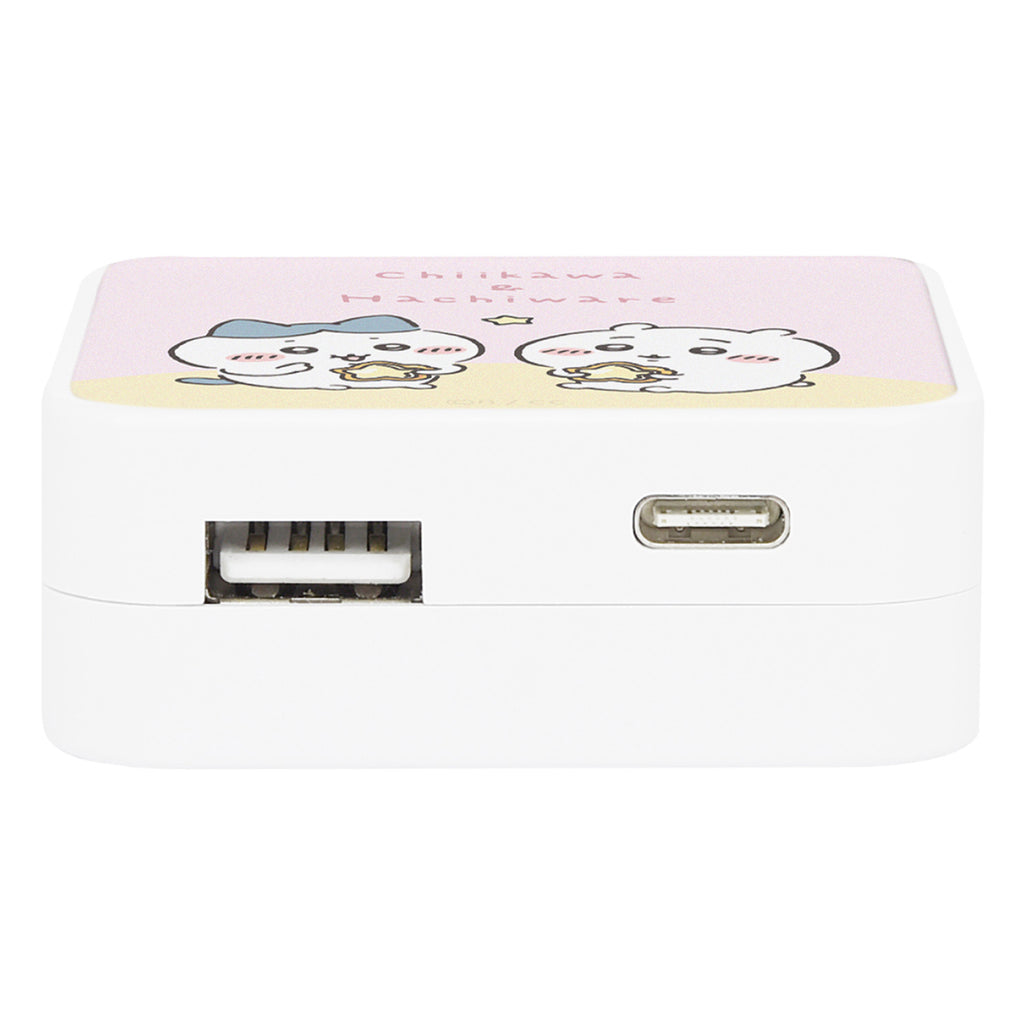 ちいかわ USB/USB Type-C ACアダプタ（ちいかわ＆ハチワレ）