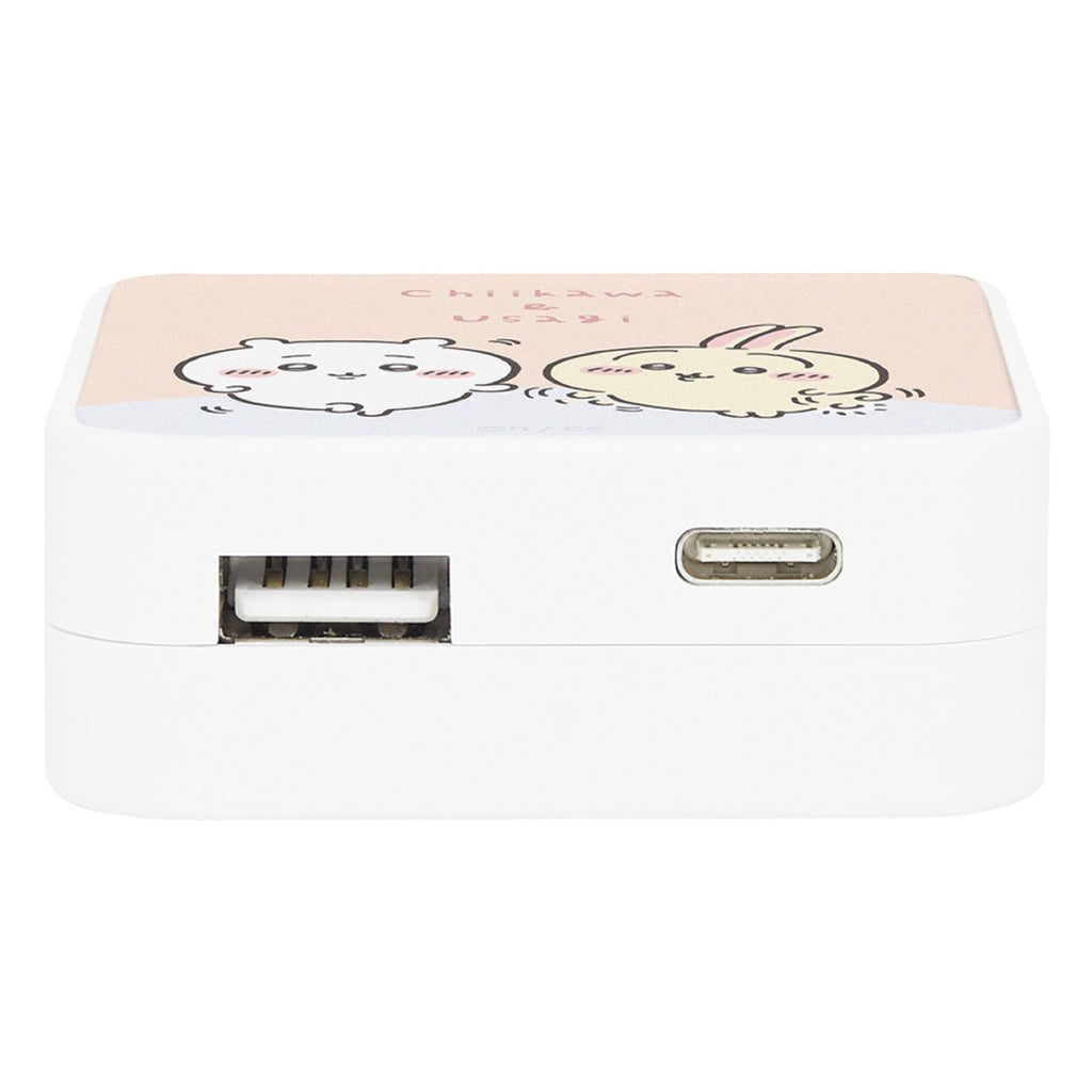 ちいかわ USB/USB Type-C ACアダプタ（ちいかわ＆うさぎ）