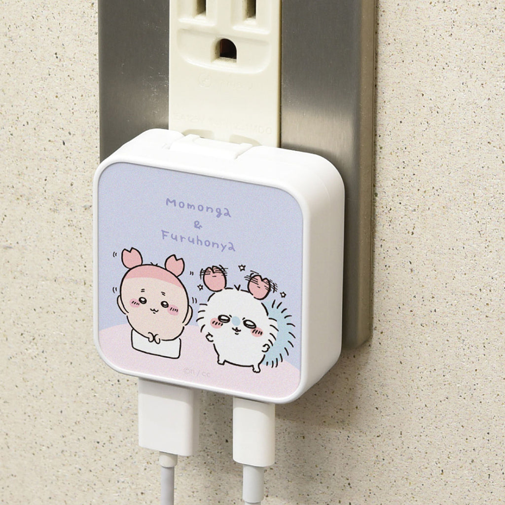 Chiikawa USB/USB Type-C AC适配器（Momonga＆二手书店）