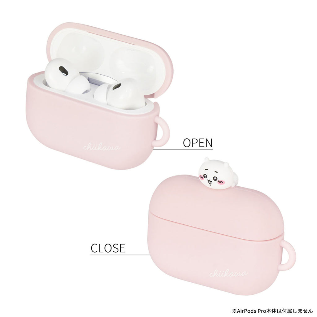 Chiikawa AirPods Pro (2nd generation)/AirPods PRO compatible silicone case (Chikawa Pink)