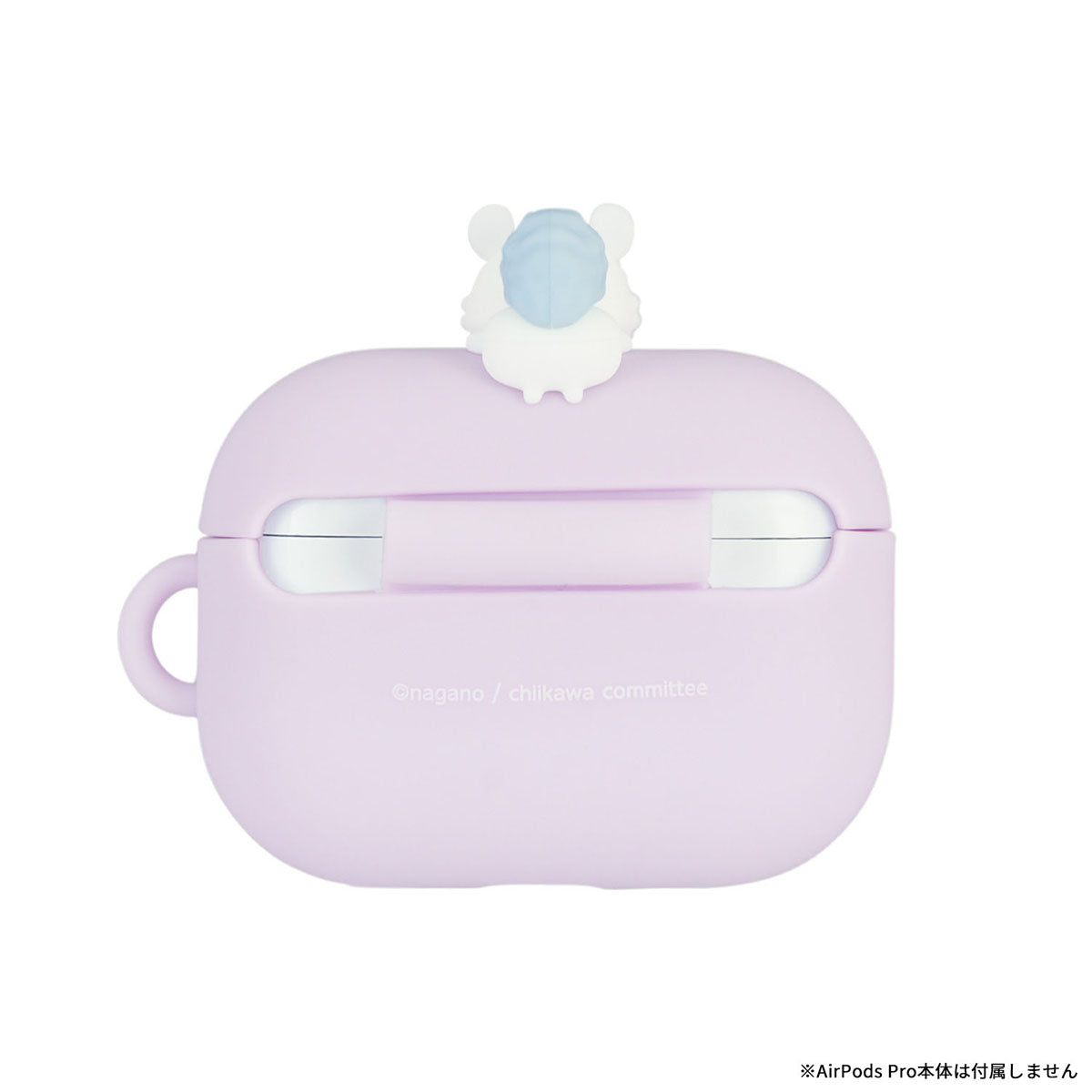 ちいかわ AirPods Pro（第2世代）/AirPods Pro対応 シリコンケース（モモンガパープル）