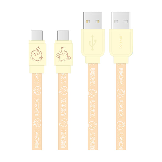 吉伊卡哇 USB Type-C兼容 同步＆充电线（乌萨奇）