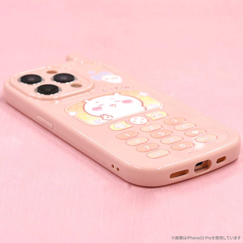 Chiikawa iPhone兼容復古Galake -style Case（Chikawa）