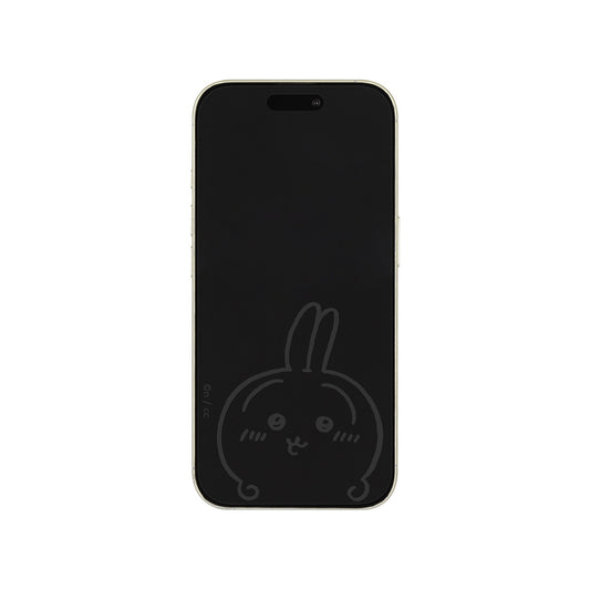 Chiikawa Glass Screen Protector for iPhone 16/15/15Pro/14/14Pro/13/13Pro (Usagi)