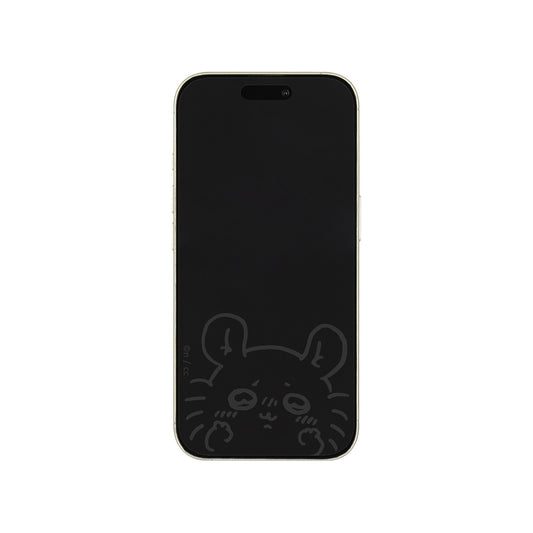 Chiikawa Glass Screen Protector for iPhone 16/15/15Pro/14/14Pro/13/13Pro (Momonga)