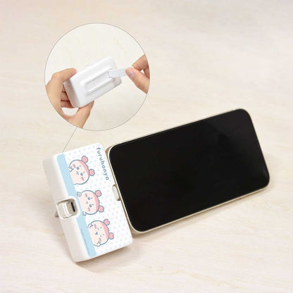 吉伊卡哇 帶Lightning/Type-C接口的鋰離子充電器 (古本屋)