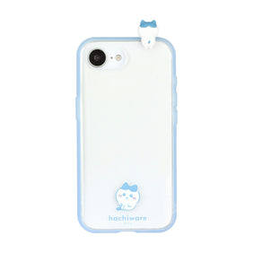 치이카와 프레임 IIIIfit 클리어 iPhone16e 호환 케이스 (하치와레)