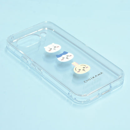 ちいかわ Google Pixel 9a対応 クリアケース（フェイス）