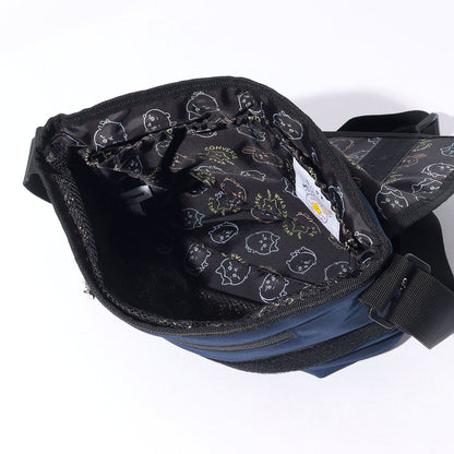 吉伊卡哇×Converse 信使包（深藍色）