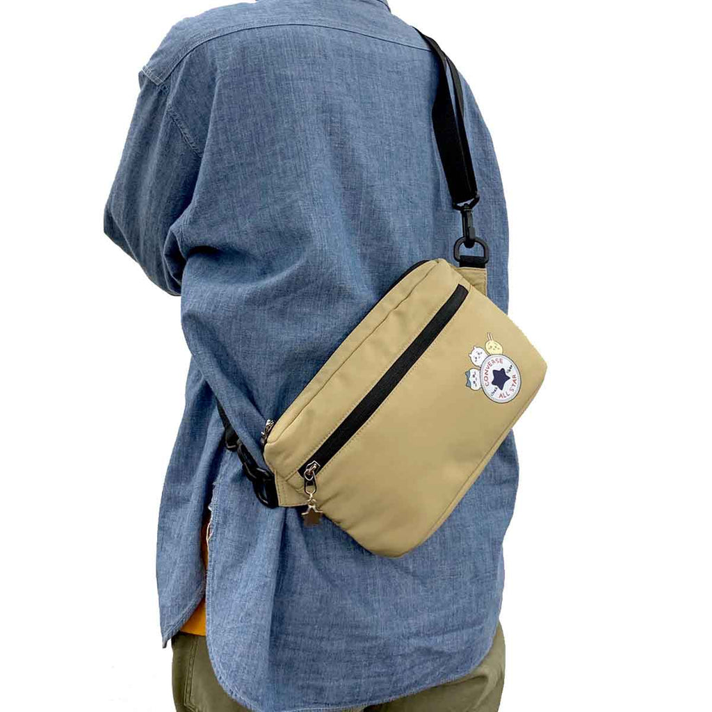 Chikawa x Converse Shoulder Bag (Beige)