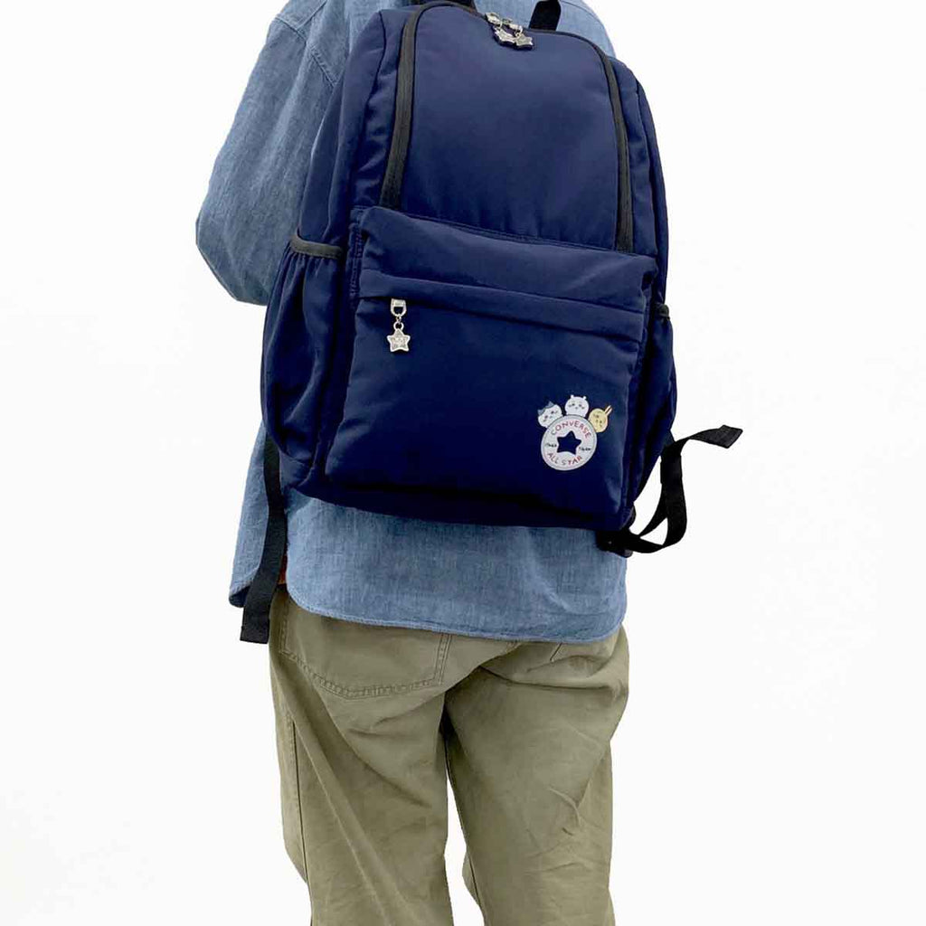 Chikawa X Converse Backpack (검은 색)