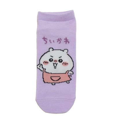 ちいかわ メッシュスニーカー丈ソックス（ちいかわエプロン）