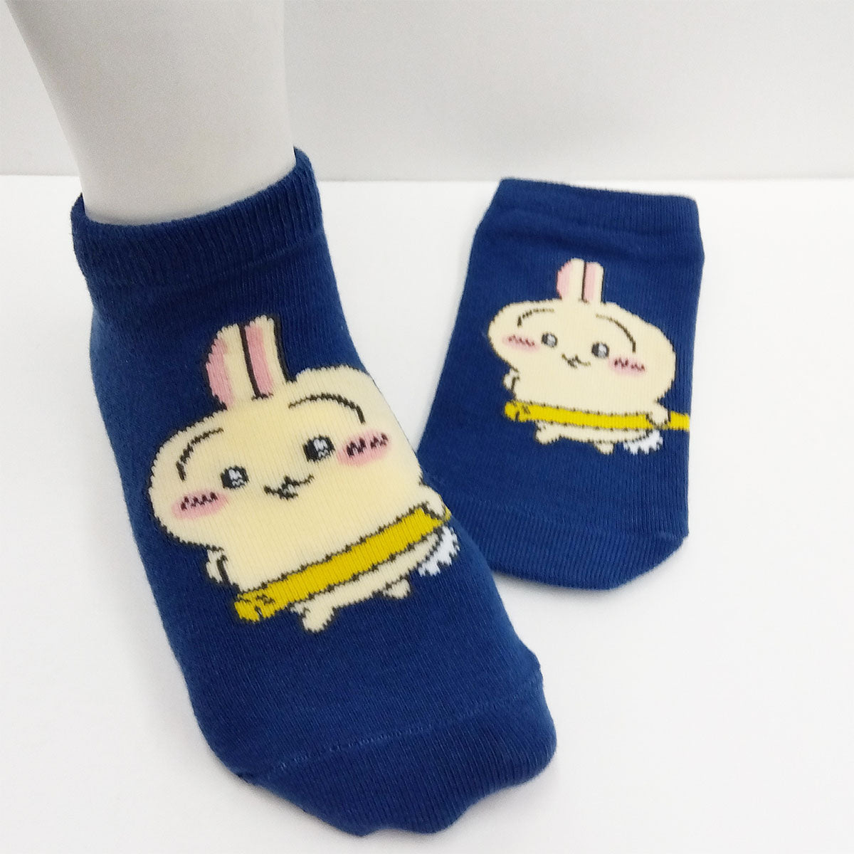 ちいかわ スニーカーソックス（うさぎたくあん）