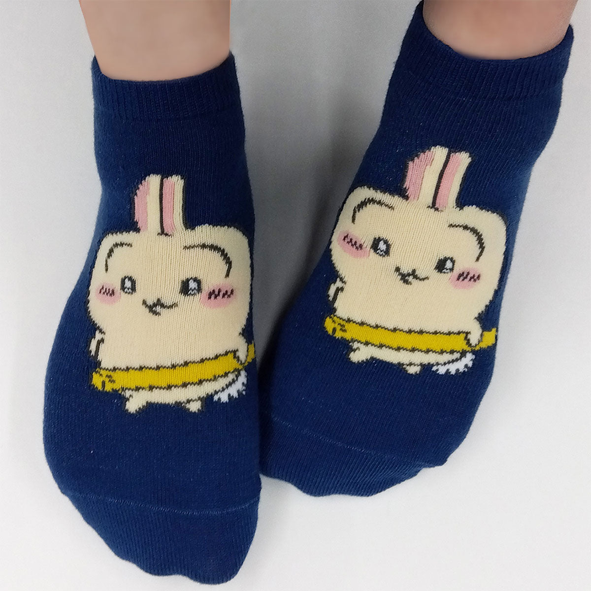 ちいかわ スニーカーソックス（うさぎたくあん）
