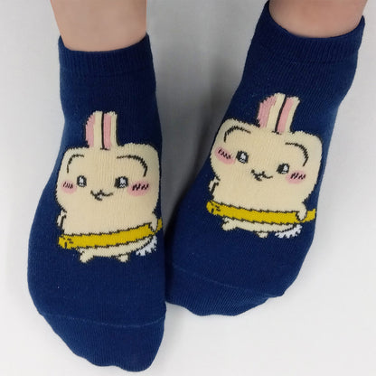 ちいかわ スニーカーソックス（うさぎたくあん）