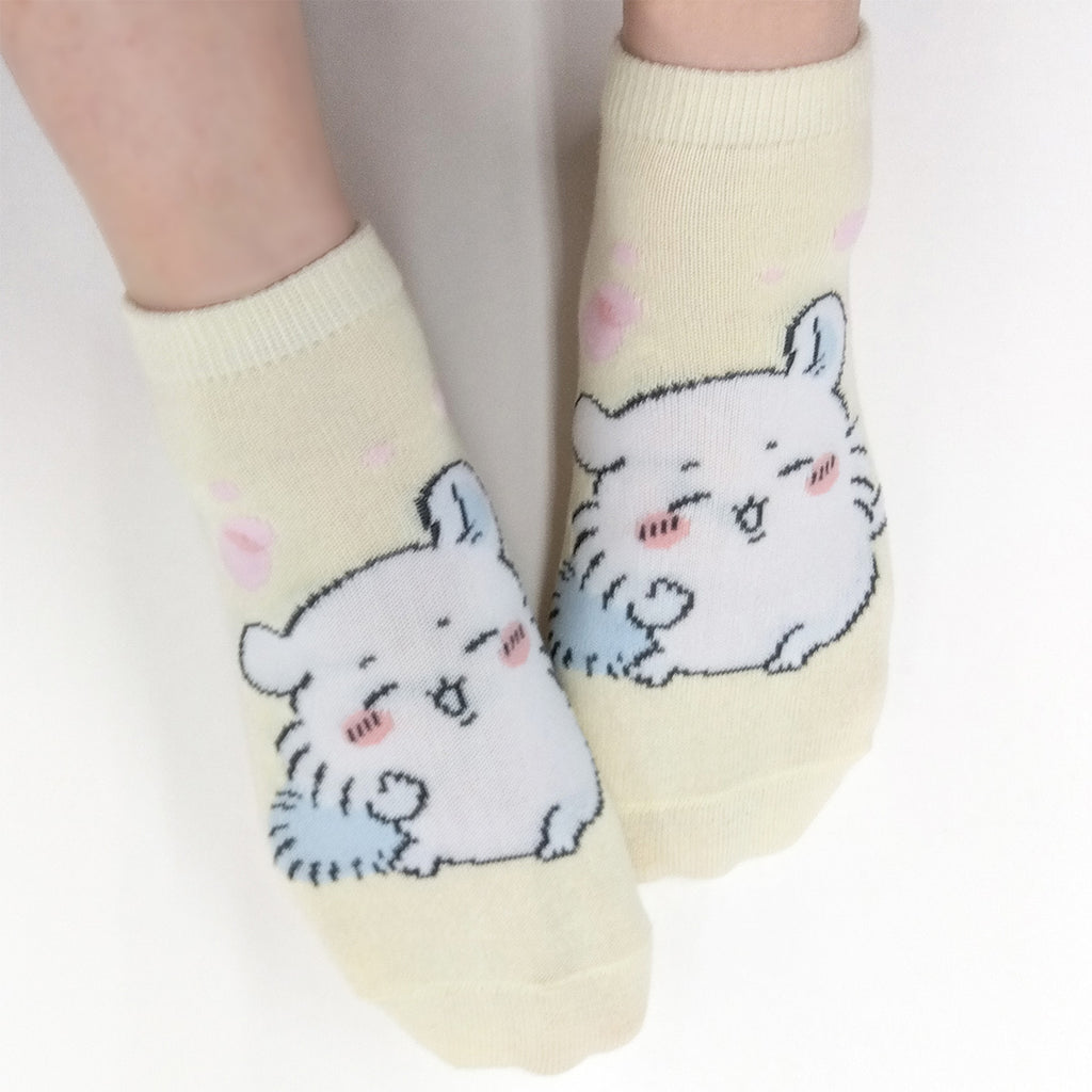 Chiikawa Sneaker Socks (Momonga Sleeping) For Ladies