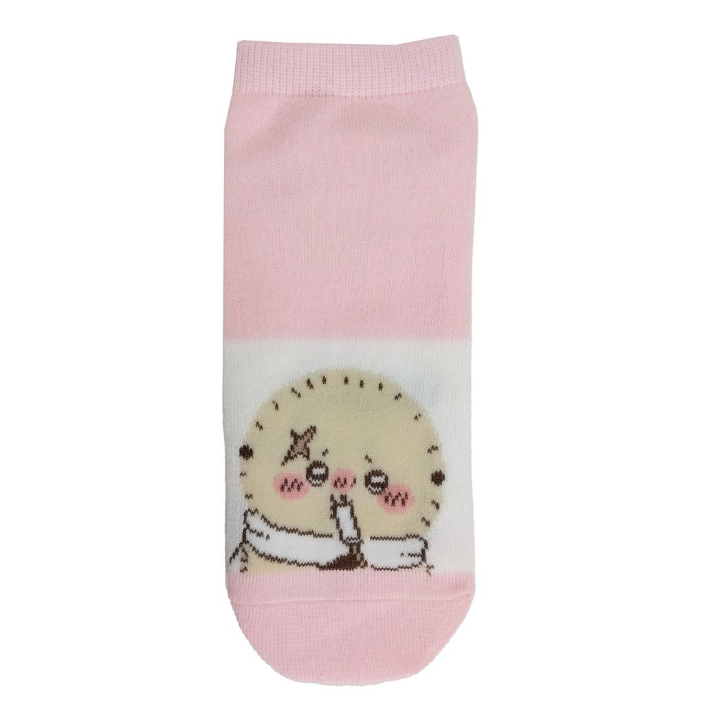 Chiikawa Sneakers Length Socks (Square Ice) For Ladies