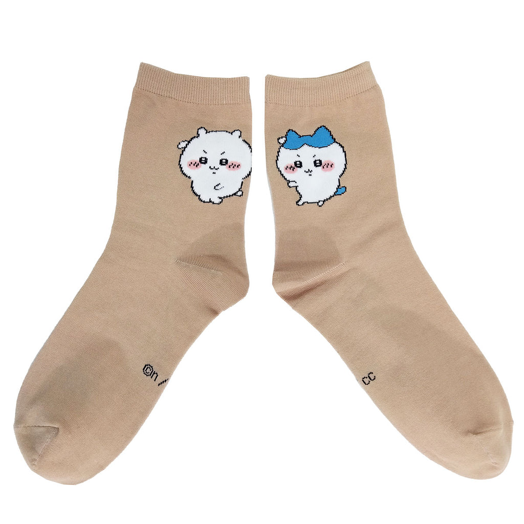 Chiikawa Crew Socks (Chikawa Hachiware Katsukami) For Ladies