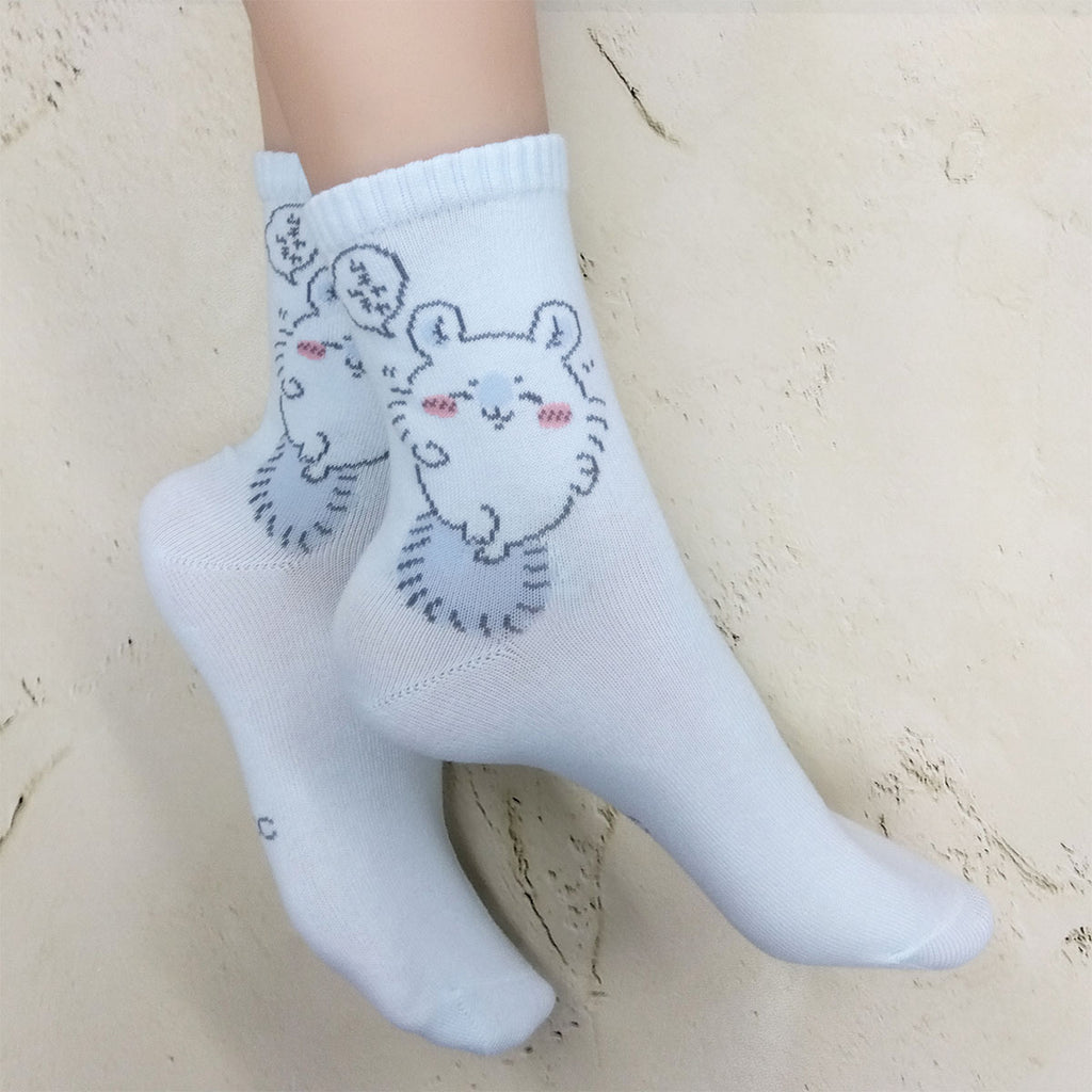 Chiikawa Crew Socks (Momon Gum Chamcha)