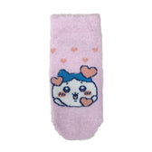 Chiikawa Mokomoko sneaker length socks (HachiwareHeart pink) For kids