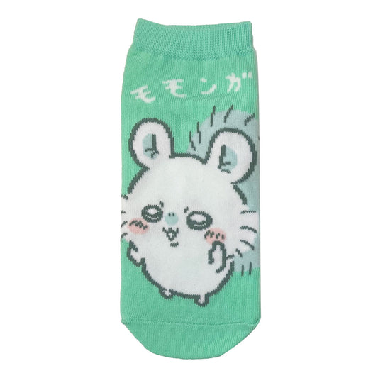 吉伊卡哇 襪子（莫莫加 綠色）