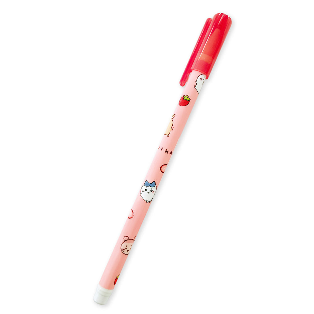 Chiikawa Cap Gel Pen (Red / Strawberry)