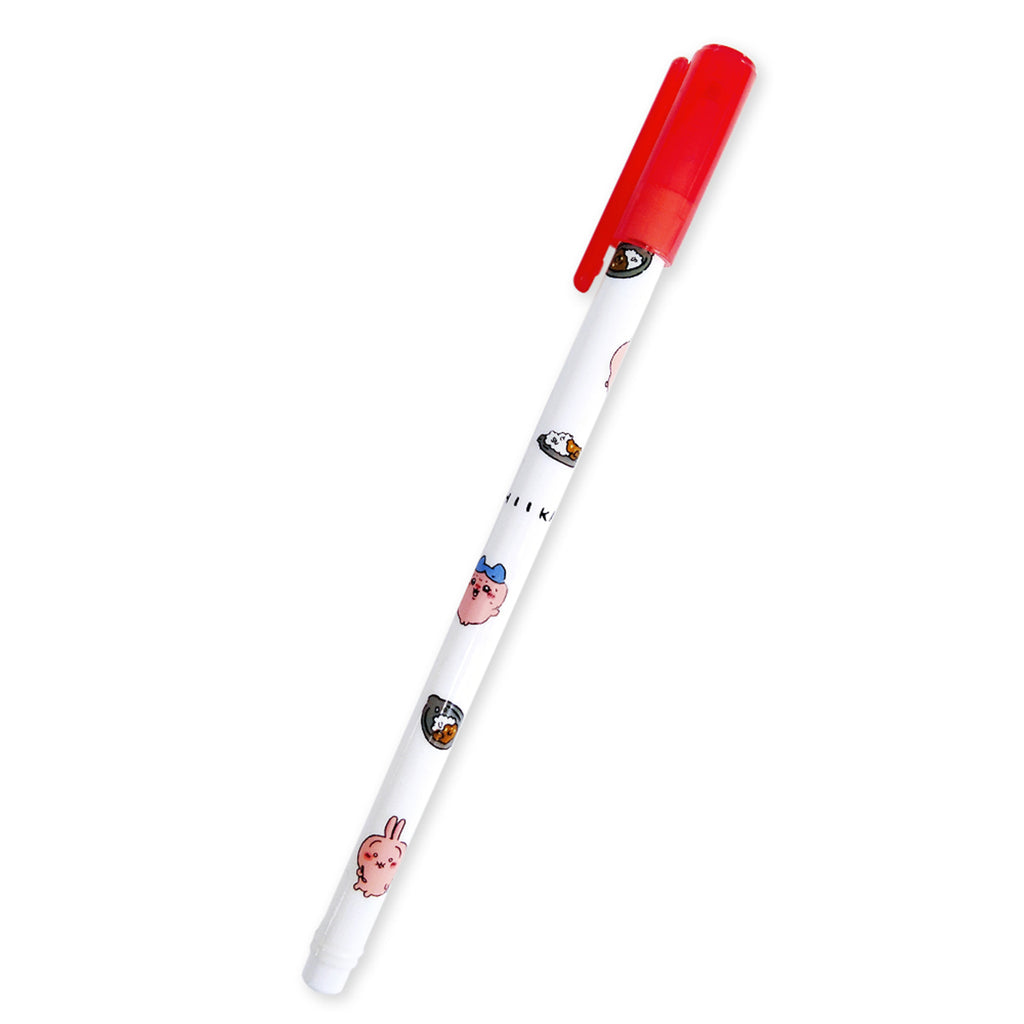 Chiikawa Cap Gel Pen (Red / Curry)