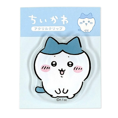 ちいかわ アクリルクリップ（ハチワレ）