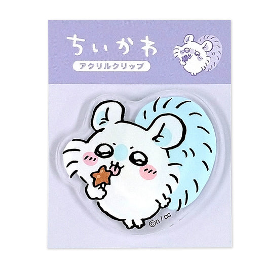 吉伊卡哇 壓克力夾子（小桃鼠）