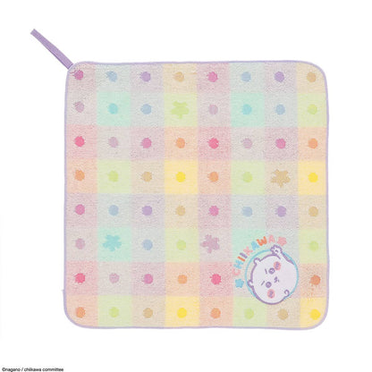 Chiikawa Loop Towel (Pastel Dot Shower)