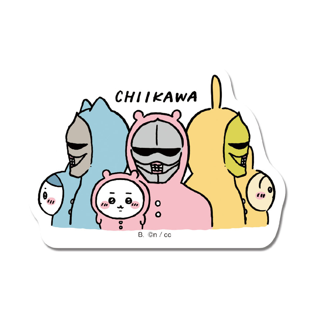 Chiikawa Die Cut Sticker套件4（总计64种）1箱20包